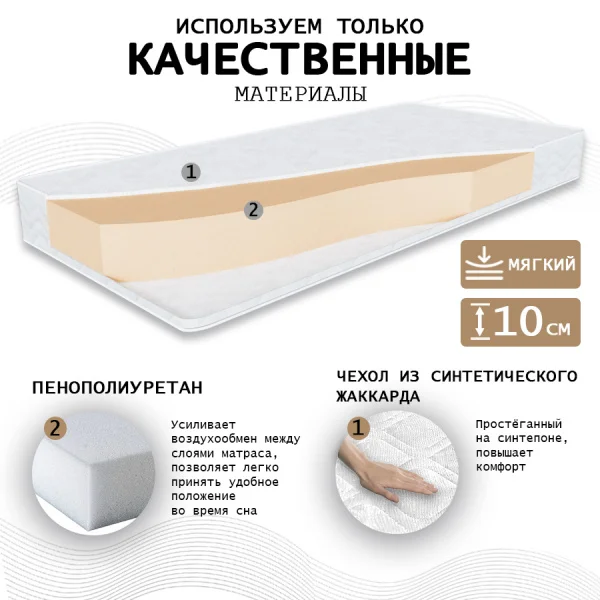 Матрас Комфорт «Экономичный» 800*1900