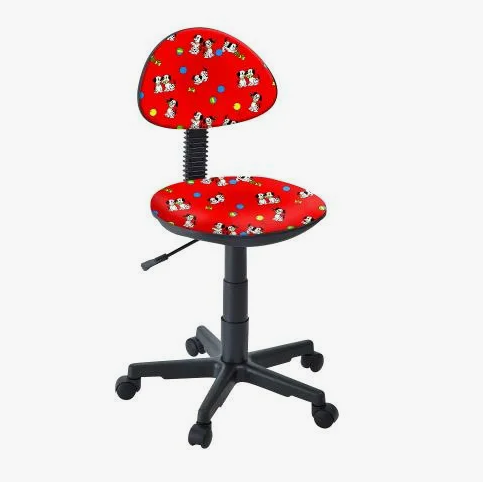 Кресло Логика/Kid's (далматинцы фон красный/желтый)