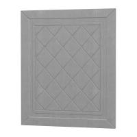 Фасад РОМБ серый 600 для посудомоечной машины