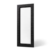 Фасад высота 900 ЧЕРНЫЙ СТРАЙП 400 СТЕКЛО 