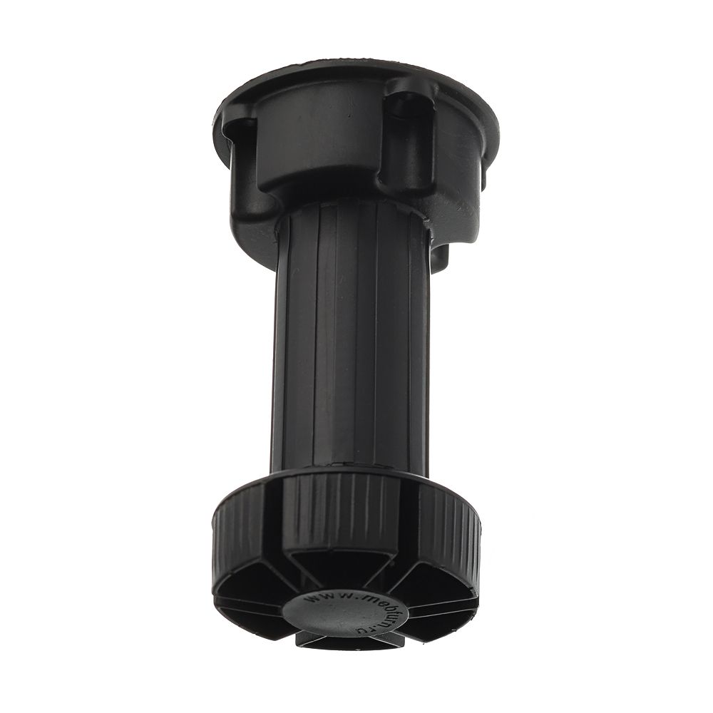 Ножка регулируемая 100-130мм (кухон), черный/в Ассортим