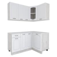 Угловая кухня РАВЕННА Сосна лофт / Дуб светлый 1,5м