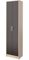 Шкаф Лофт-2 Дуб Кремона/Венге
