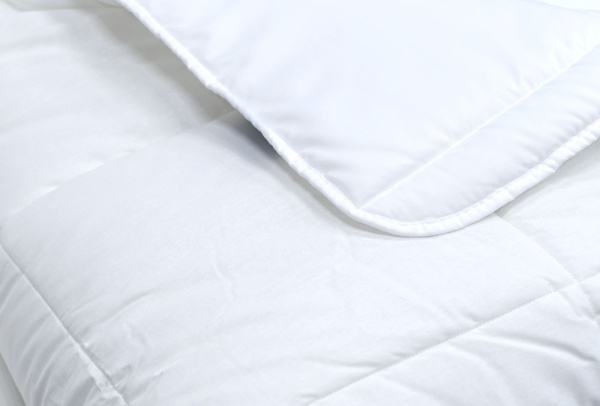 Одеяло стеганое двухстороннее"Comby Cotton" 205*172 Белый ОСХ_СС-12612у