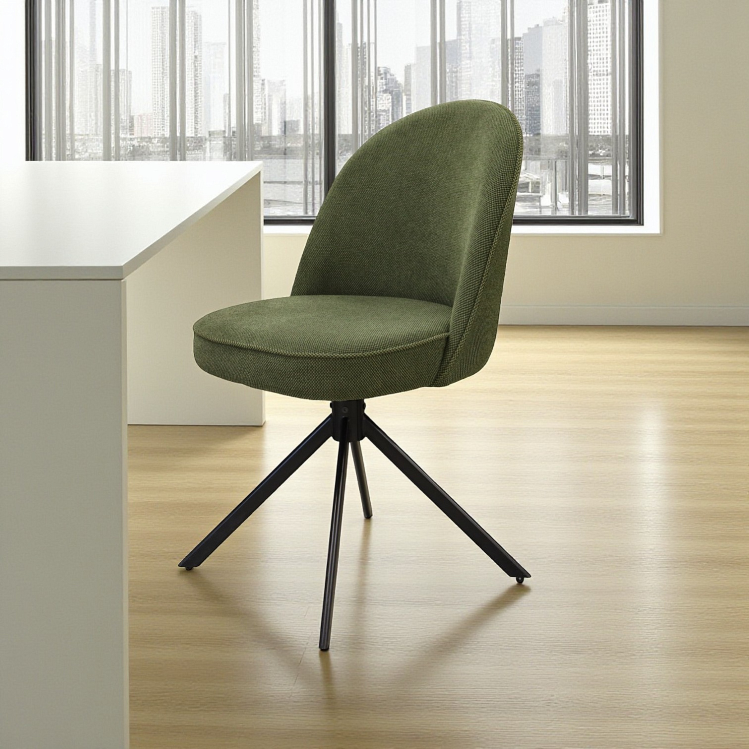 Стул DC-1080 зеленый