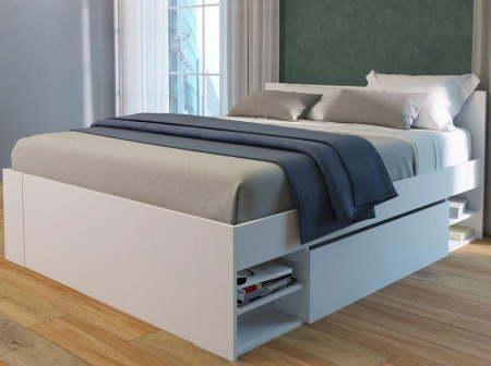 Кровать Дрезден (без основания) Белый