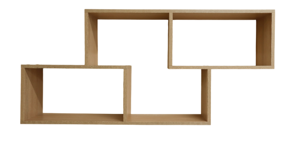 Полка навесная П-15 550 * 1200 * 200 Дуб сонома 