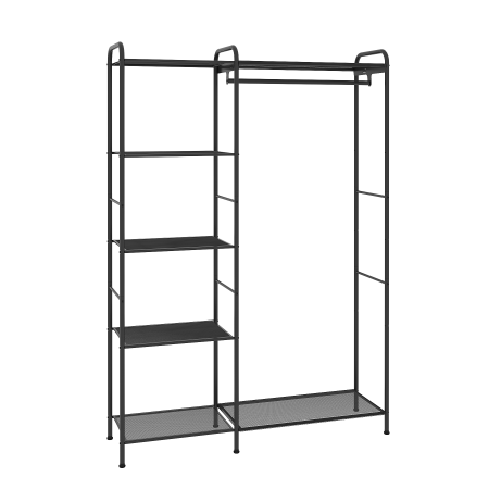 Вешалка гардеробная Валенсия 1 / Графит