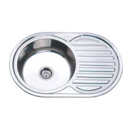 Мойка MG6-7750OVL  (со сливной арматурой)