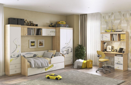 Шкаф комбинированный 2-створчатый Форсаж