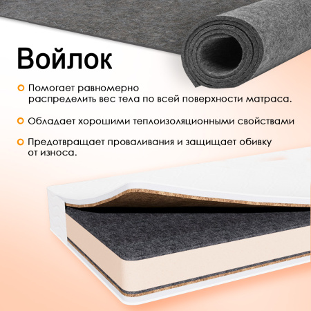 Матрас Комфорт Фаворит 800*2000