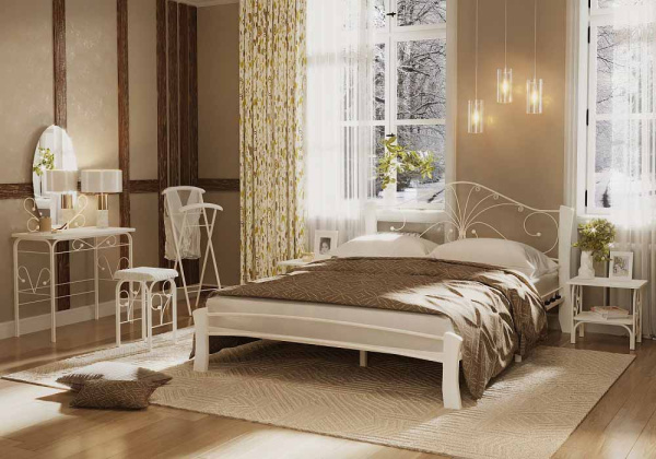 Кровать Фортуна 4 ЛАЙТ 1600*2000 с основ.