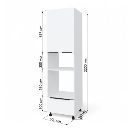 КАТАНИЯ  Пенал под духовой шкаф+микроволновку