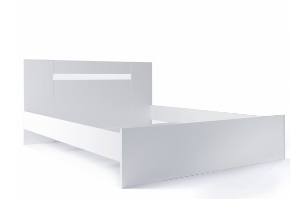 Дрезден Кровать 453,02 (без основания) Белый