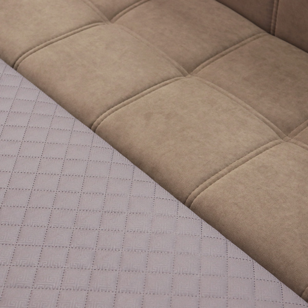 Кухонный уголок "Капучино 3-1" (Правый) (Tesla 05/Nubuk Ground 7) мдф Дуб Шато